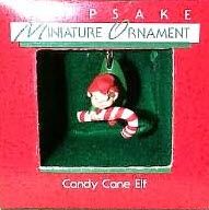 1988 Candy Cane Elf -Minature -sdb